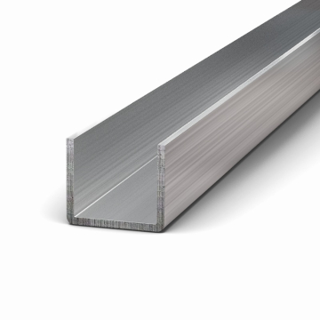 Aluminium U-profiel 60 x 140 x 60 x 7 mm EN AW 6060 (50ST) / AlMgSi0,5 - 6,000