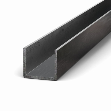 Staal U-profiel 20 x 40 x 20 x 5 mm WGW S235JR - 6,000
