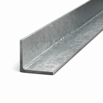 Staal hoek 40 x 40 x 4 mm WGW therm. verz. S235JR - 6,000