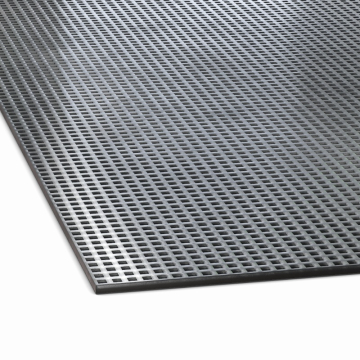 RVS plaat perf. 2000 x 1000 x 1,5 mm C10 U14 RVS 1.4301/1.4307 (304/304L)