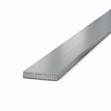 Aluminium plat 10 x 3 mm EN AW 6060 (50ST) / AlMgSi0,5 - 6,000