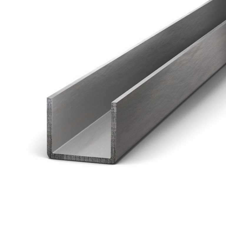 RVS U-profiel 25 x 50 x 25 x 5 mm WGW RVS 1.4301/1.4307 (304/304L) - 6000